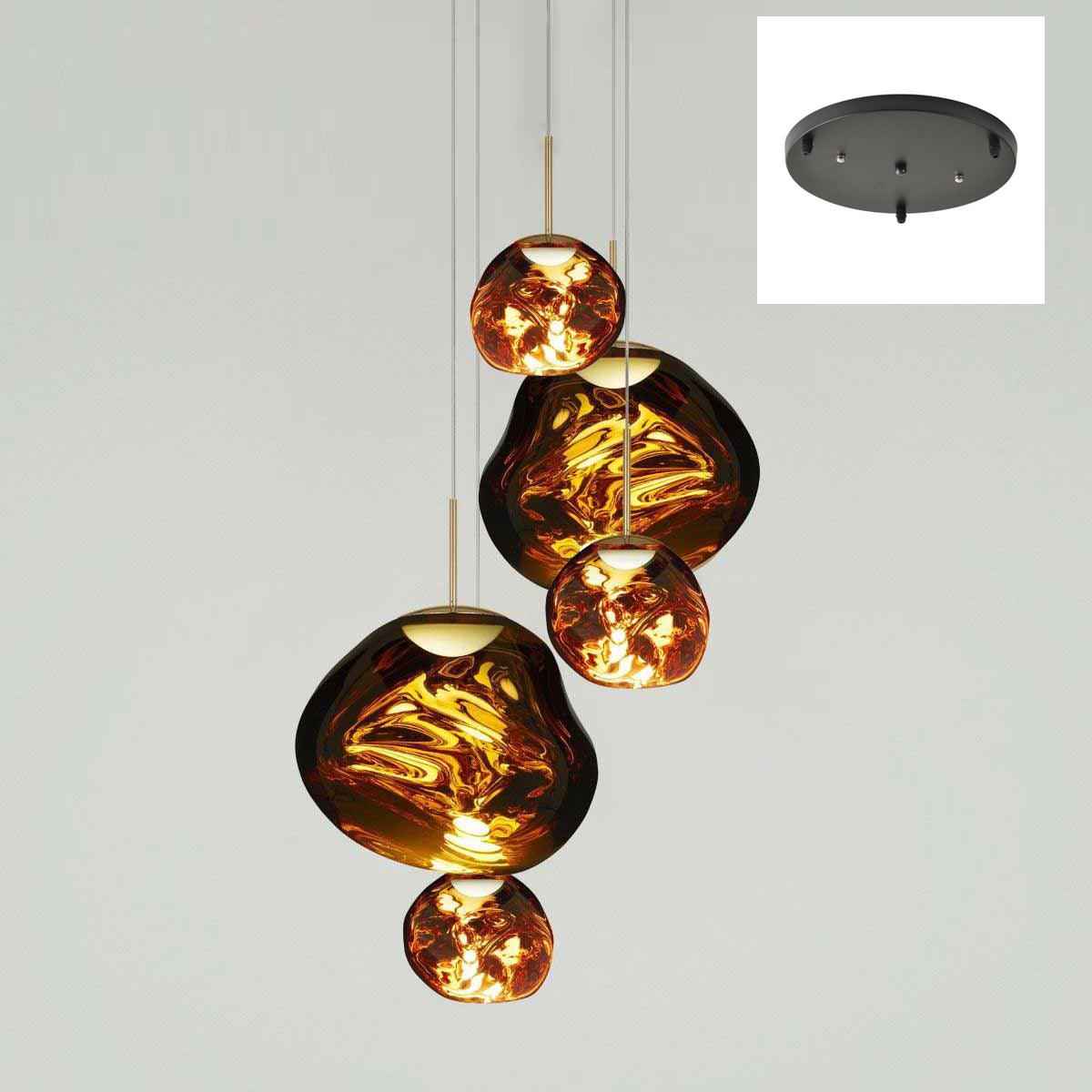 Lampă suspendată rotundă Multi Lava