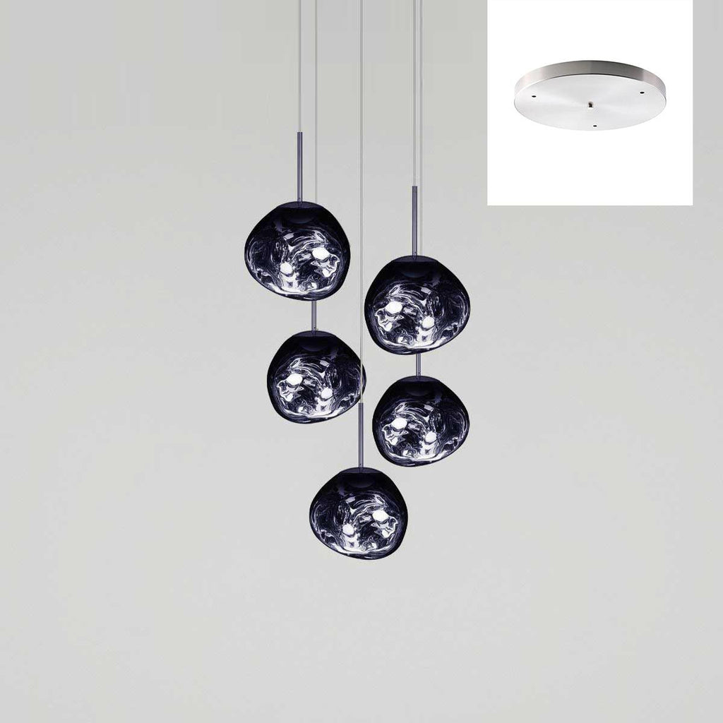 Lampă suspendată rotundă Multi Lava