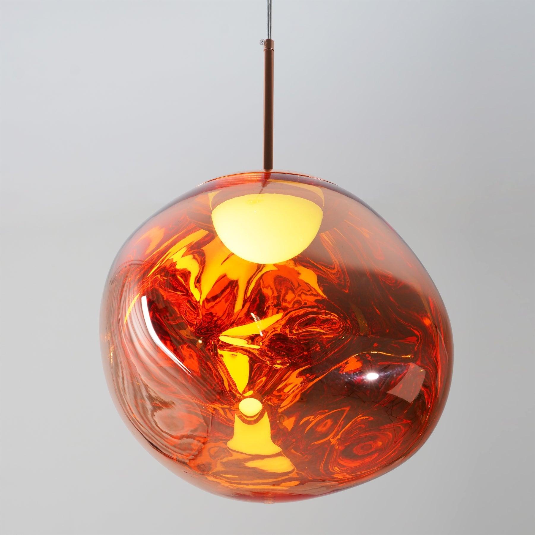 Lampă suspendată rotundă Multi Lava