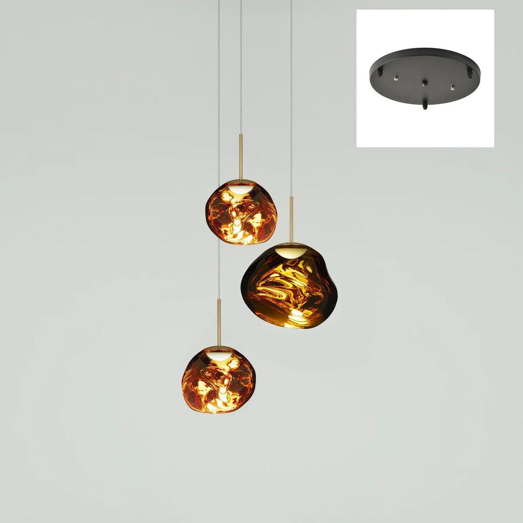 Lampă suspendată rotundă Multi Lava