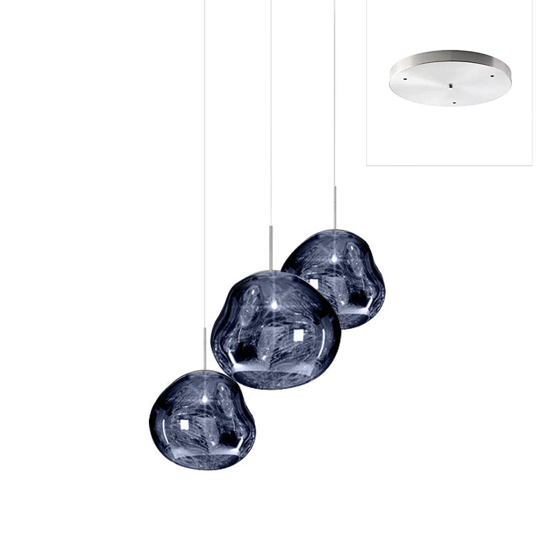 Lampă suspendată rotundă Multi Lava