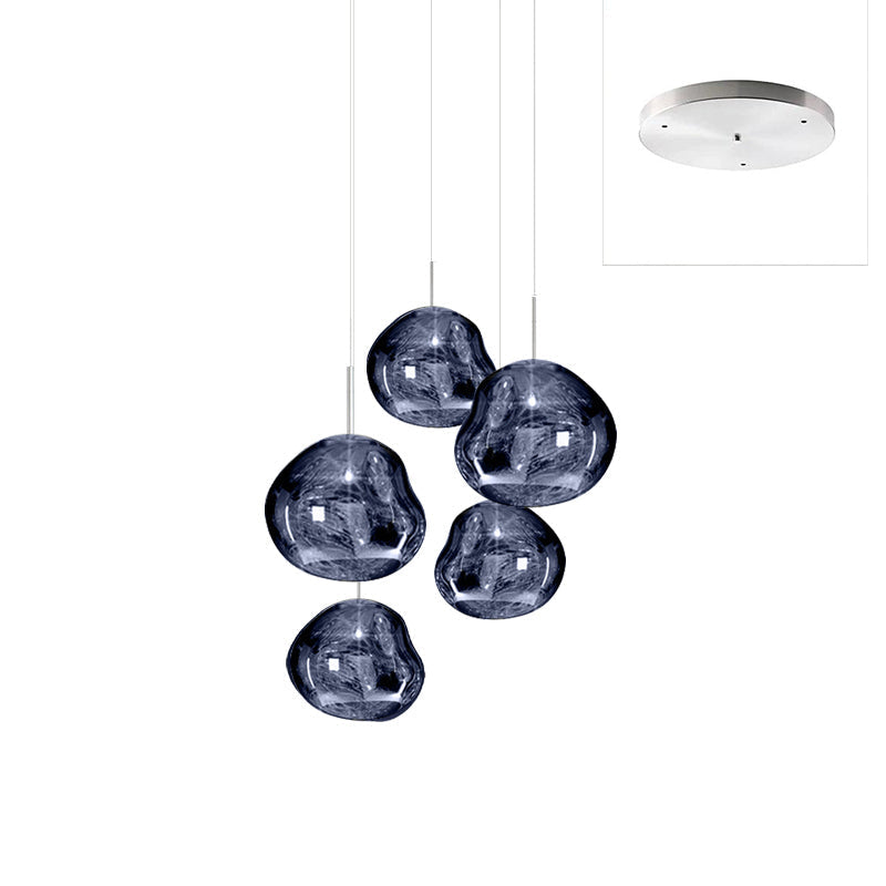 Lampă suspendată rotundă Multi Lava