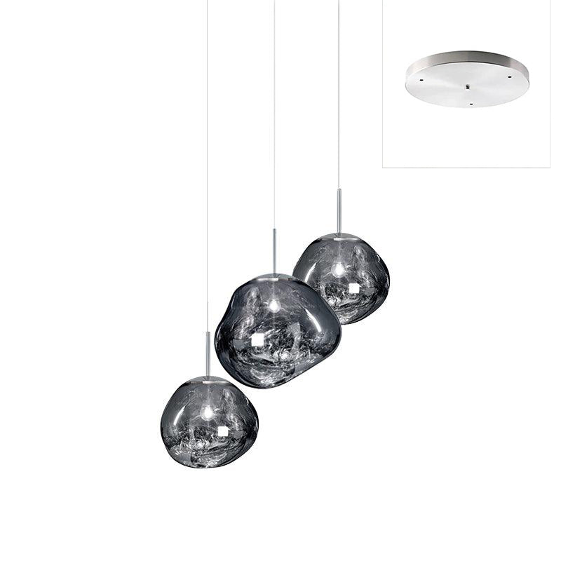 Lampă suspendată rotundă Multi Lava