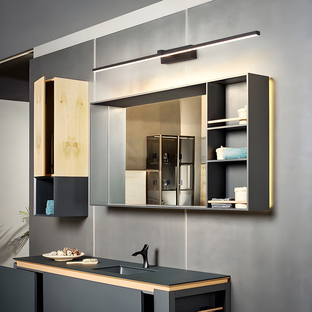 Metal Linear Mirror Wall Light – puntodiluce.com