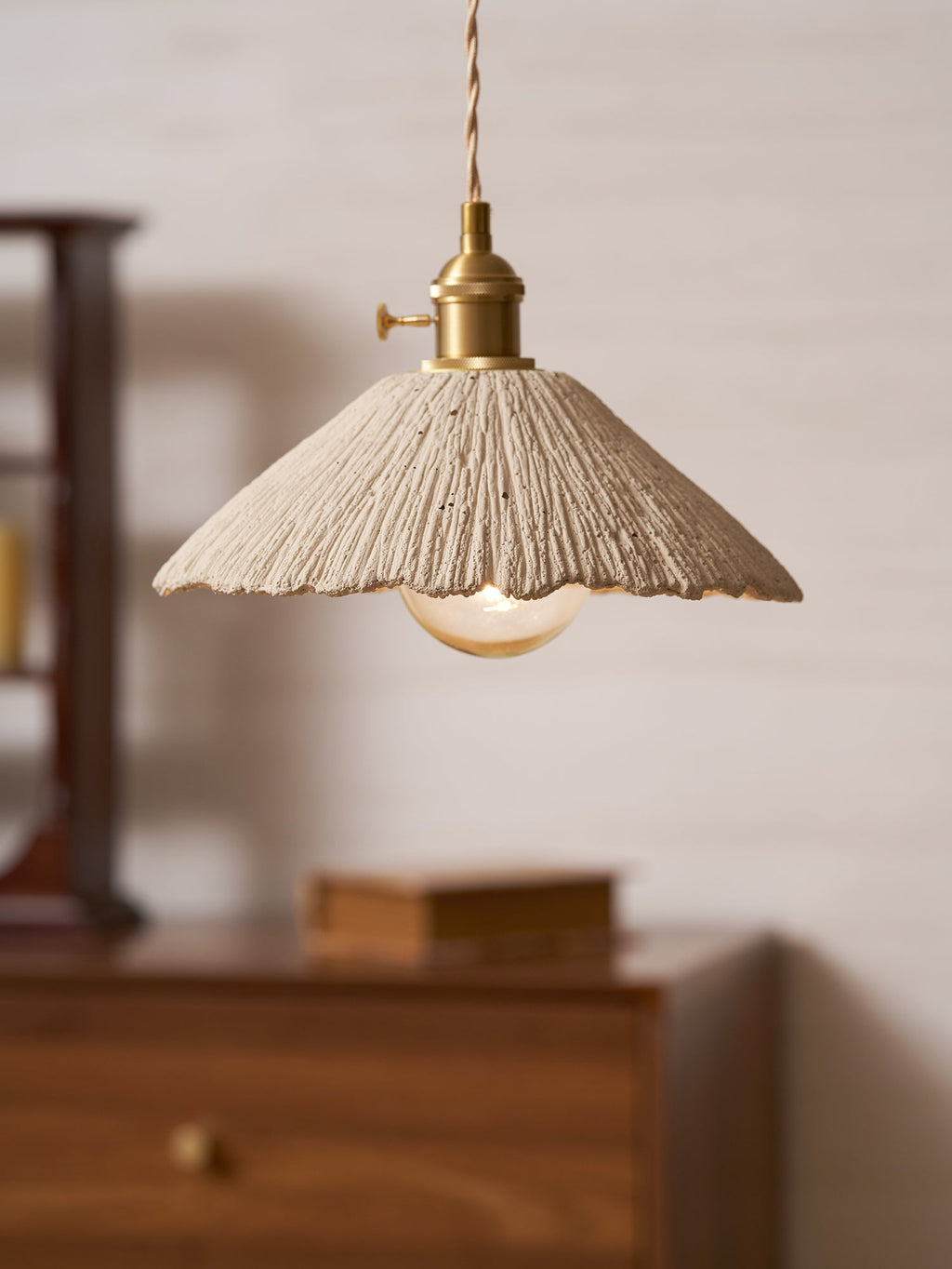 Microcement Pendant Lamp