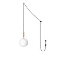 Scandiluxe Brass Pendant Swag Light - Vakkerlight
