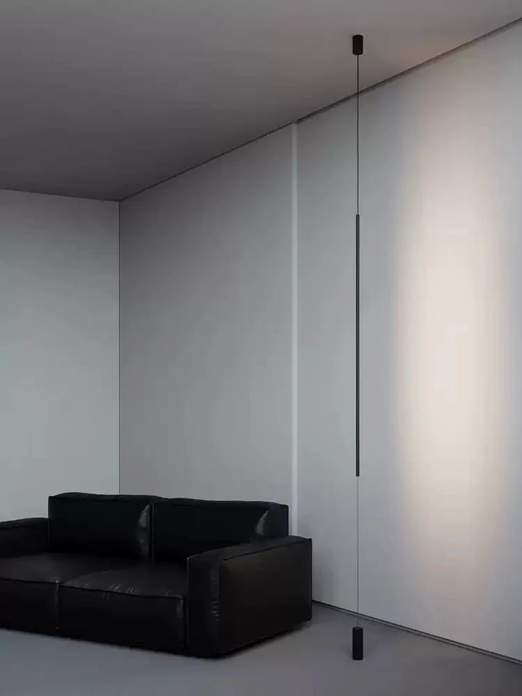 Lampă suspendată LED liniară minimalistă 