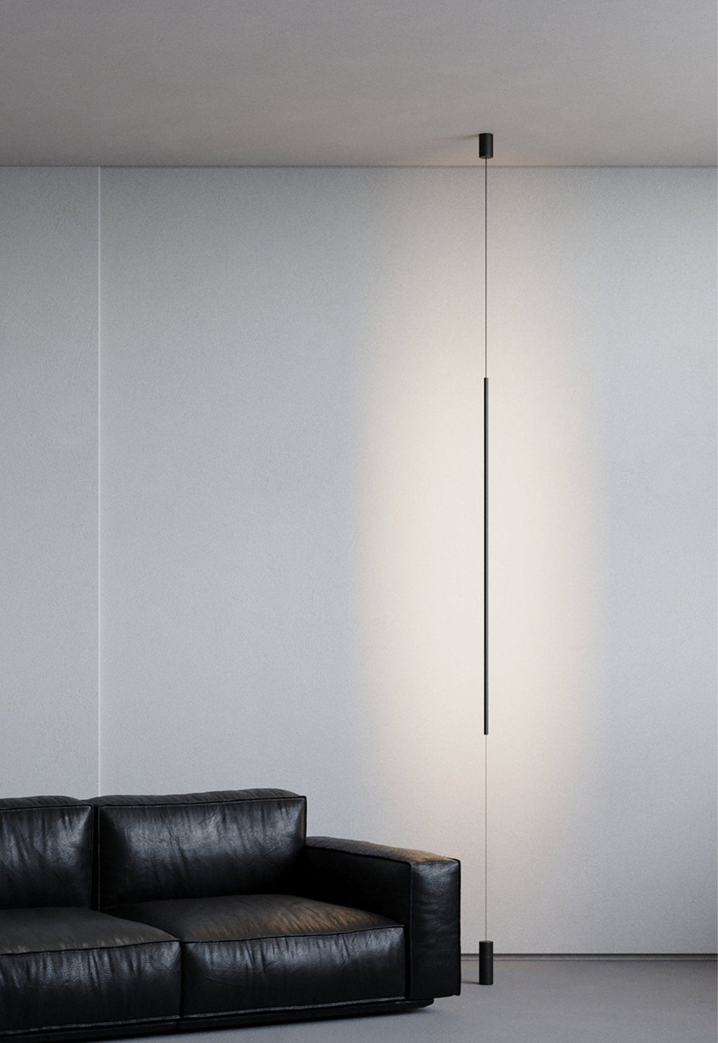 Lampă suspendată LED liniară minimalistă 