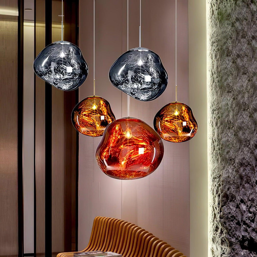 Lampă suspendată Lava Swag
