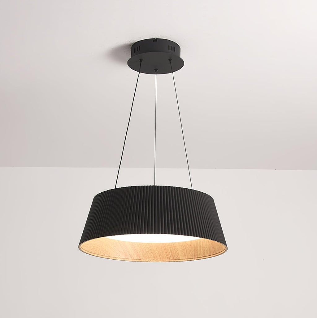 Modern Ribbed Pendant Light - Vakkerlight
