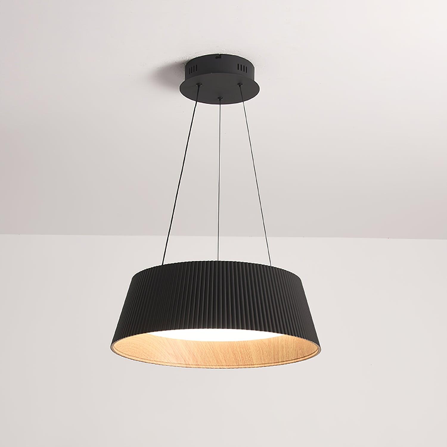 Modern Ribbed Pendant Light - Vakkerlight