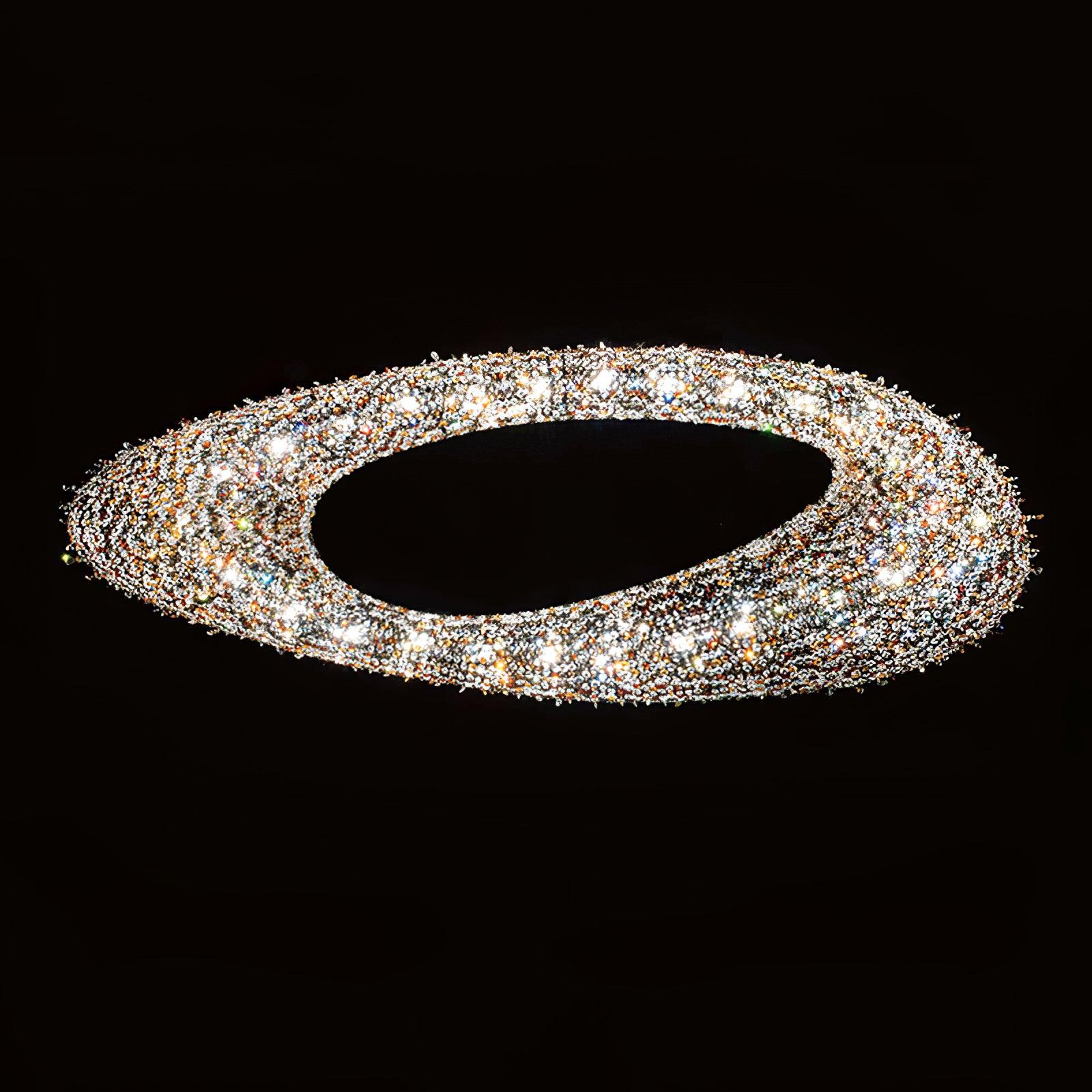 Modern Round Crystal Chandelier
