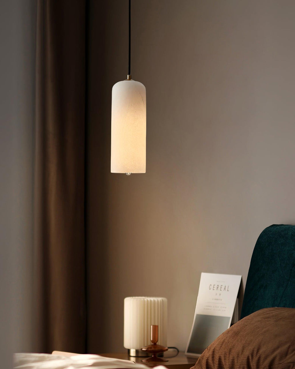 Monty  Alabaster Pendant Lamp