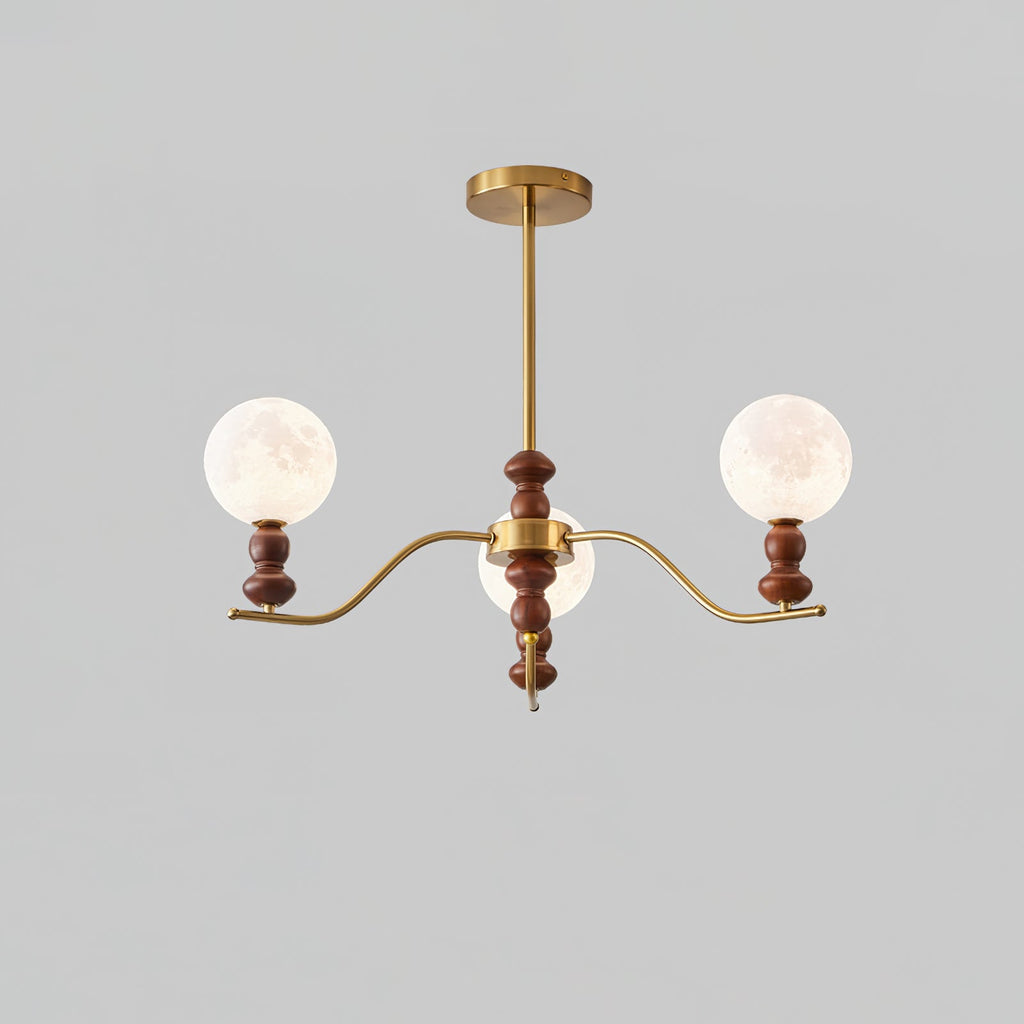 Moonlit Globe Chandelier - Vakkerlight
