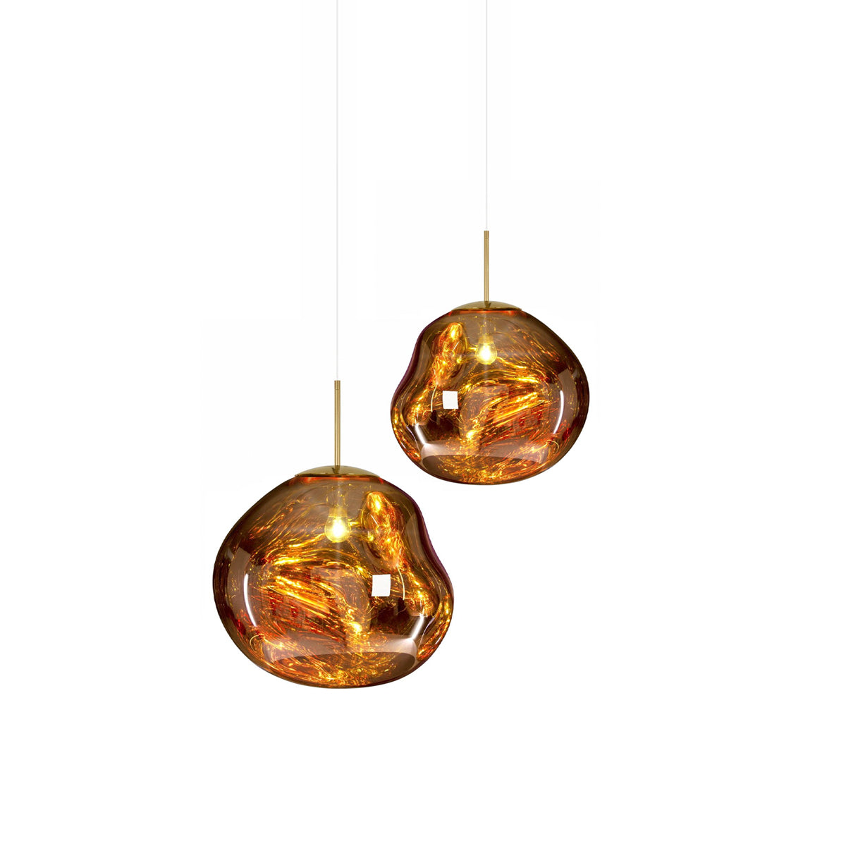 Lampă suspendată rotundă Multi Lava