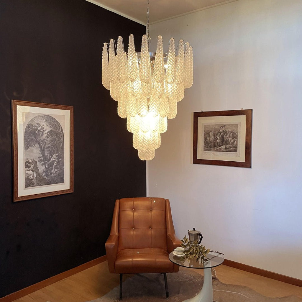 Murano Glass Dewdrop Chandelier