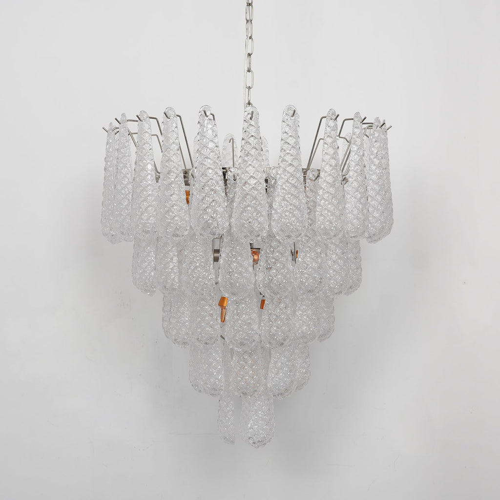 Murano Glass Droplet Chandelier - Vakkerlight