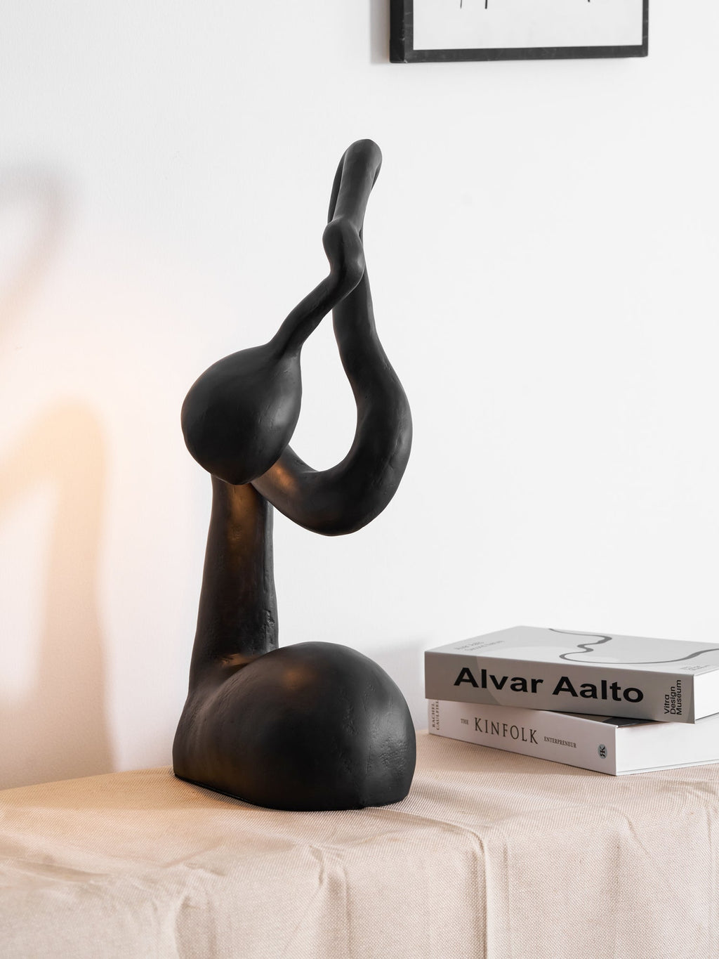 Lampă de masă cu sculptură de smirnă 