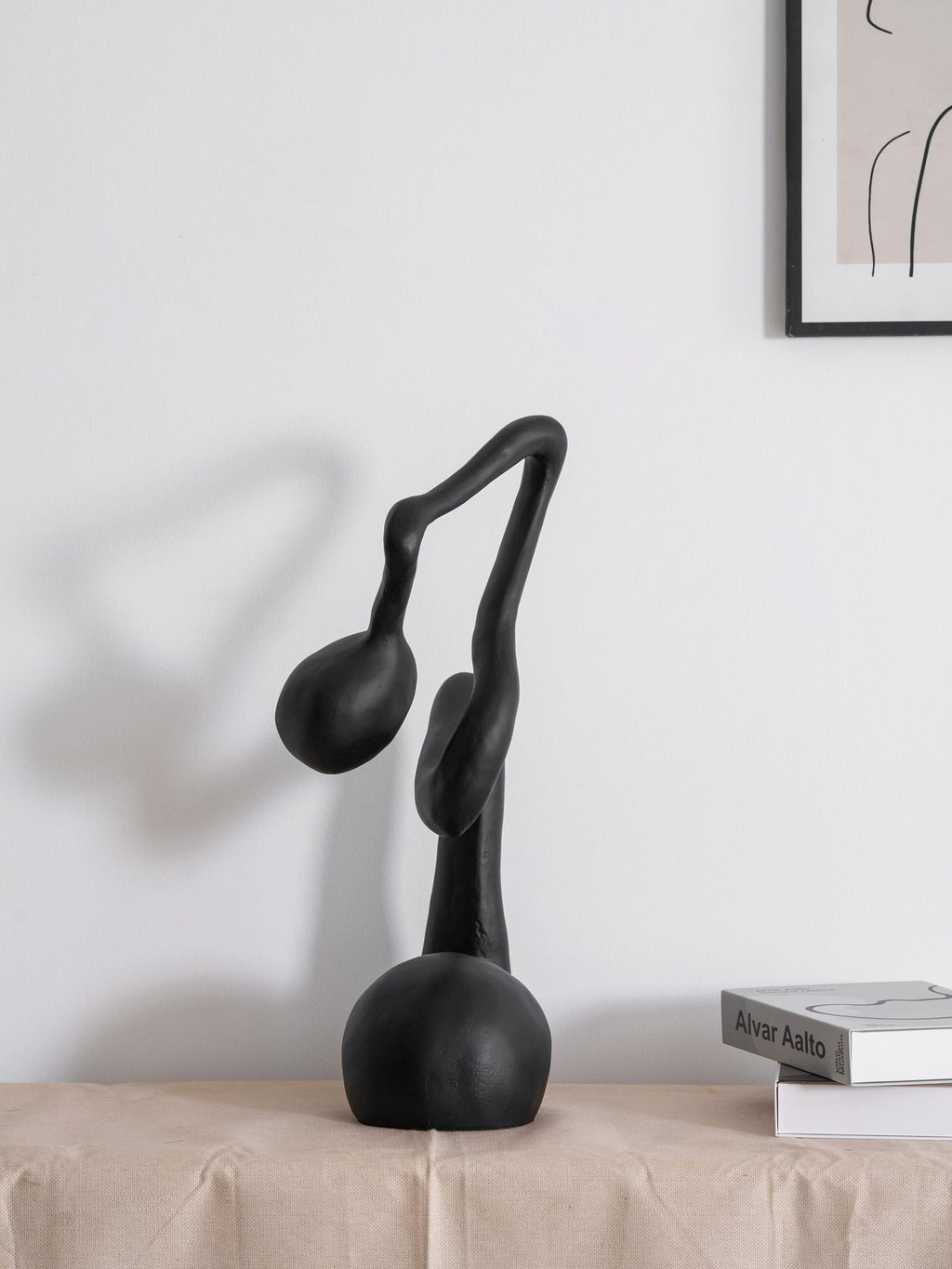 Lampă de masă cu sculptură de smirnă 