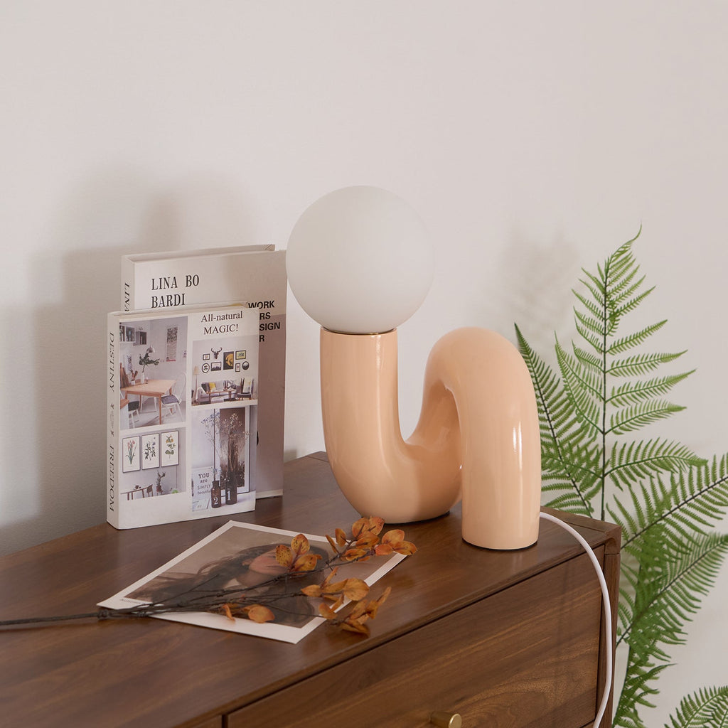 Playful N Shape Table Lamp