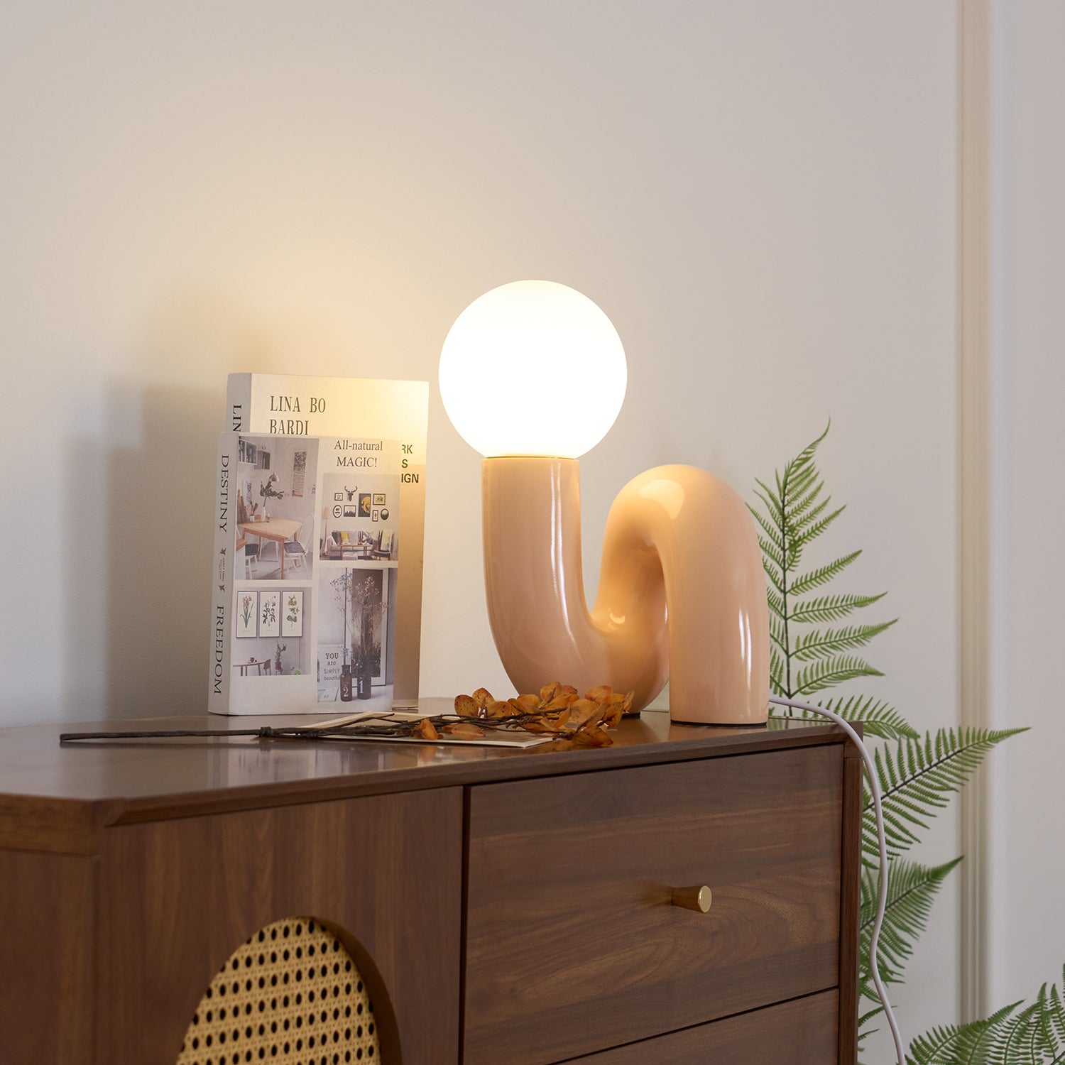 Playful N Shape Table Lamp