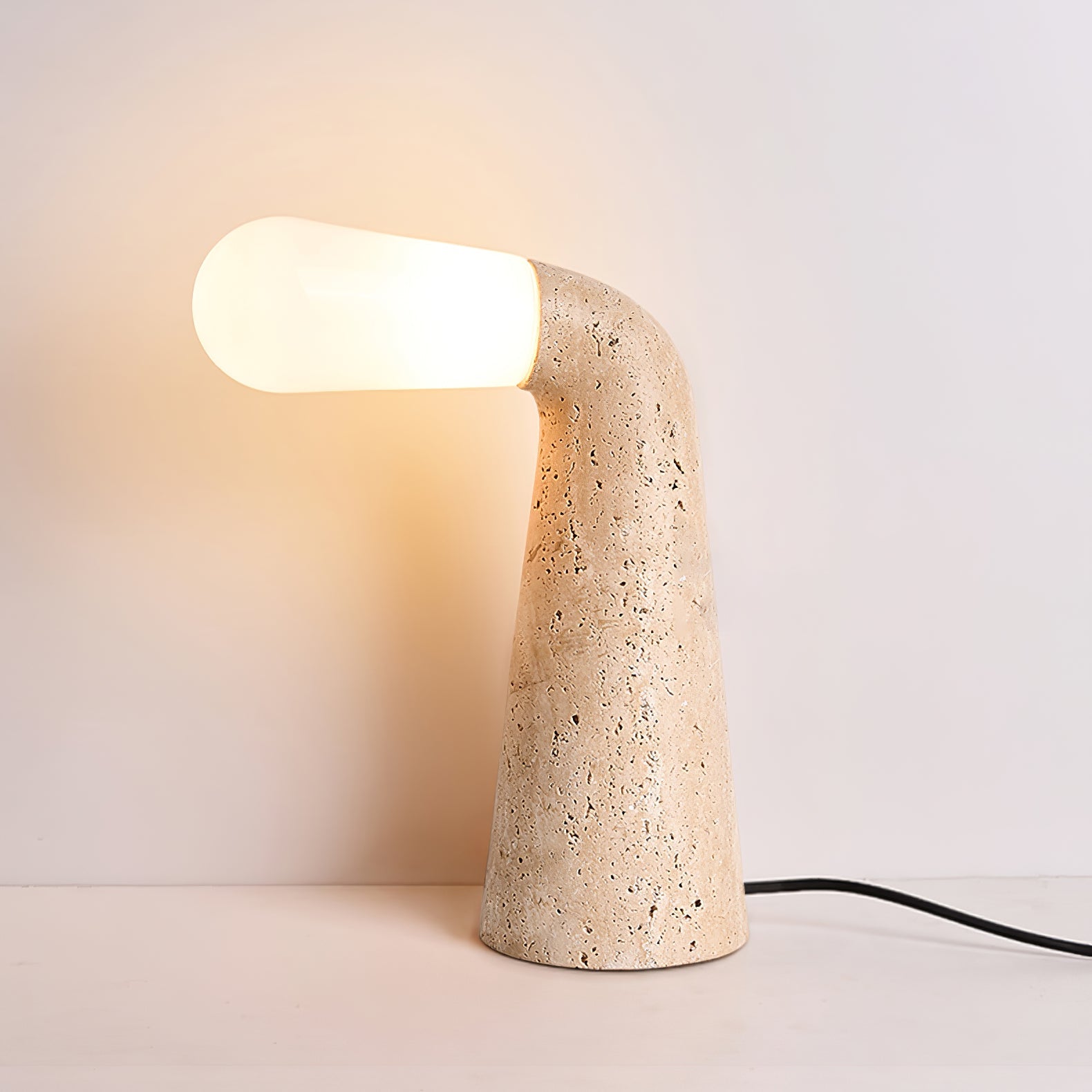 Nilo Travertine Table Lamp