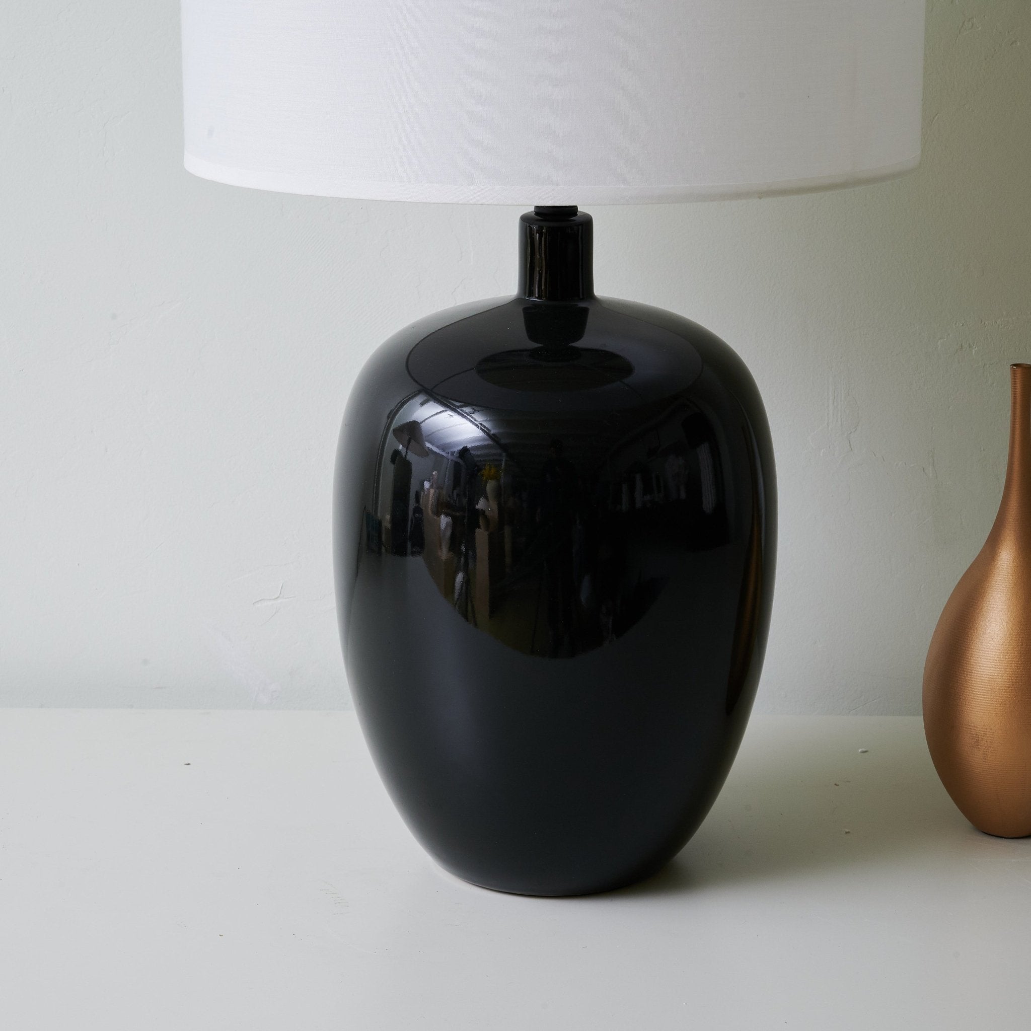 Lampă de masă Noir Gloss