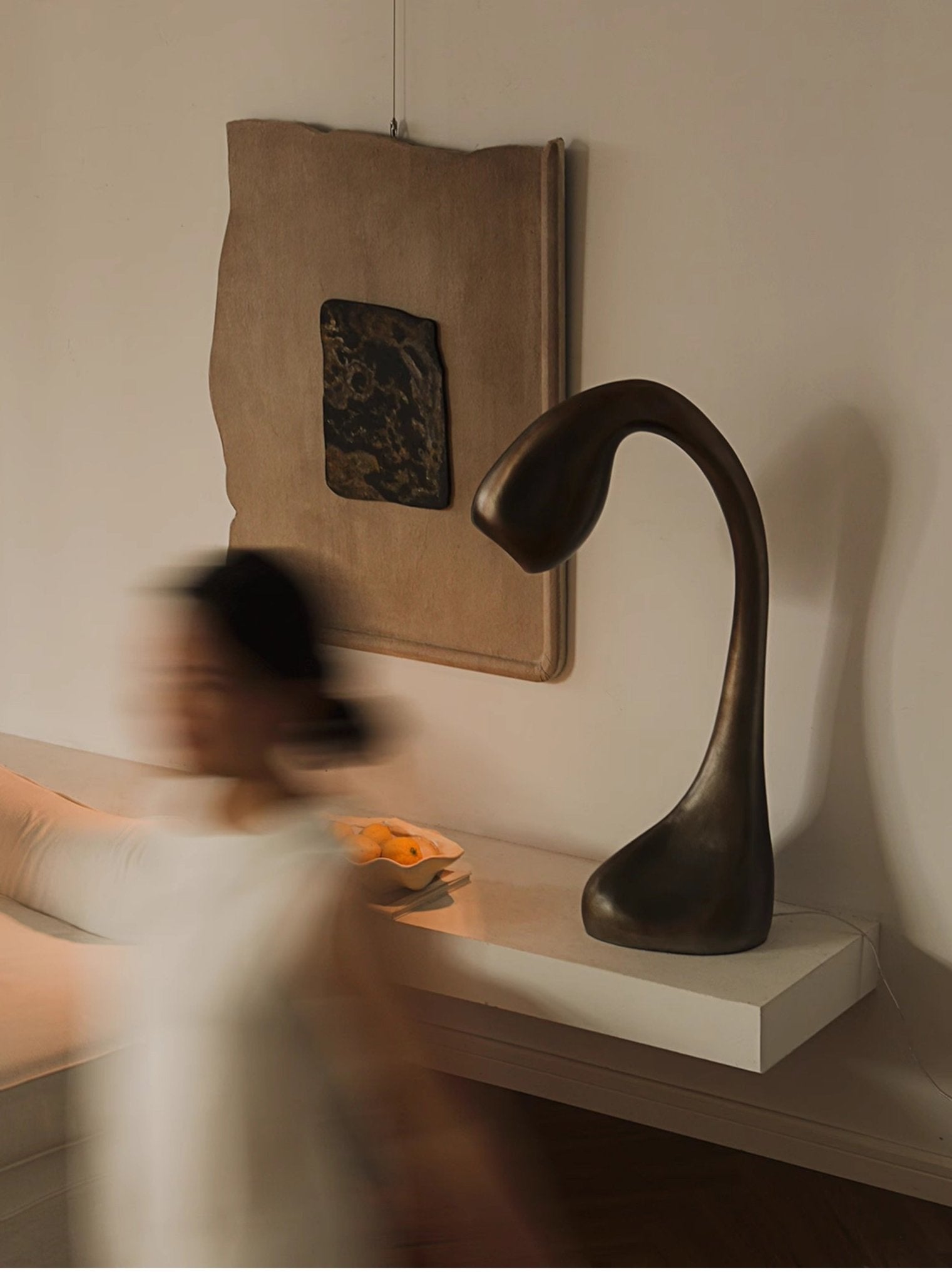 Lampă de masă sculpturală Noor
