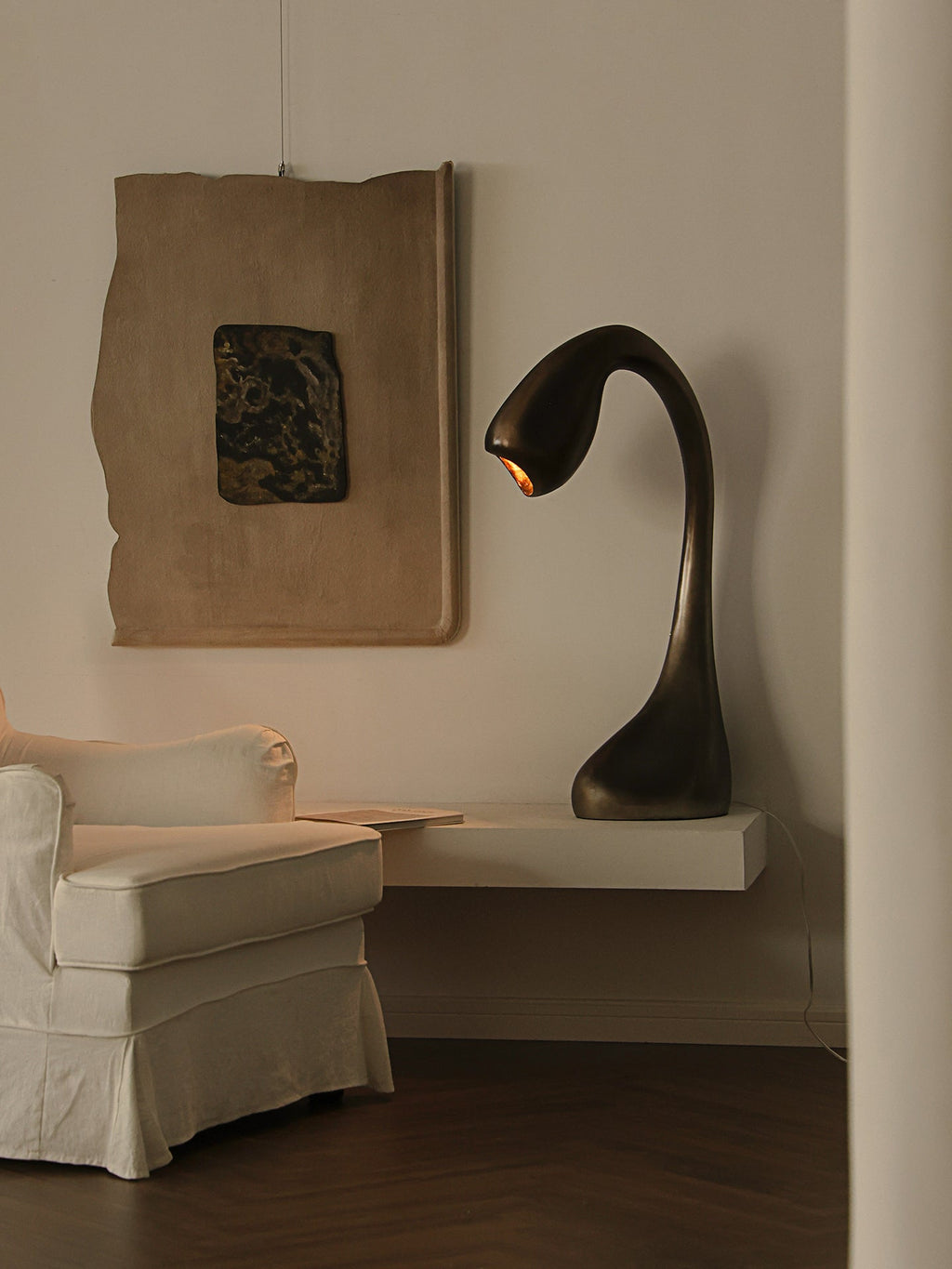 Lampă de masă sculpturală Noor