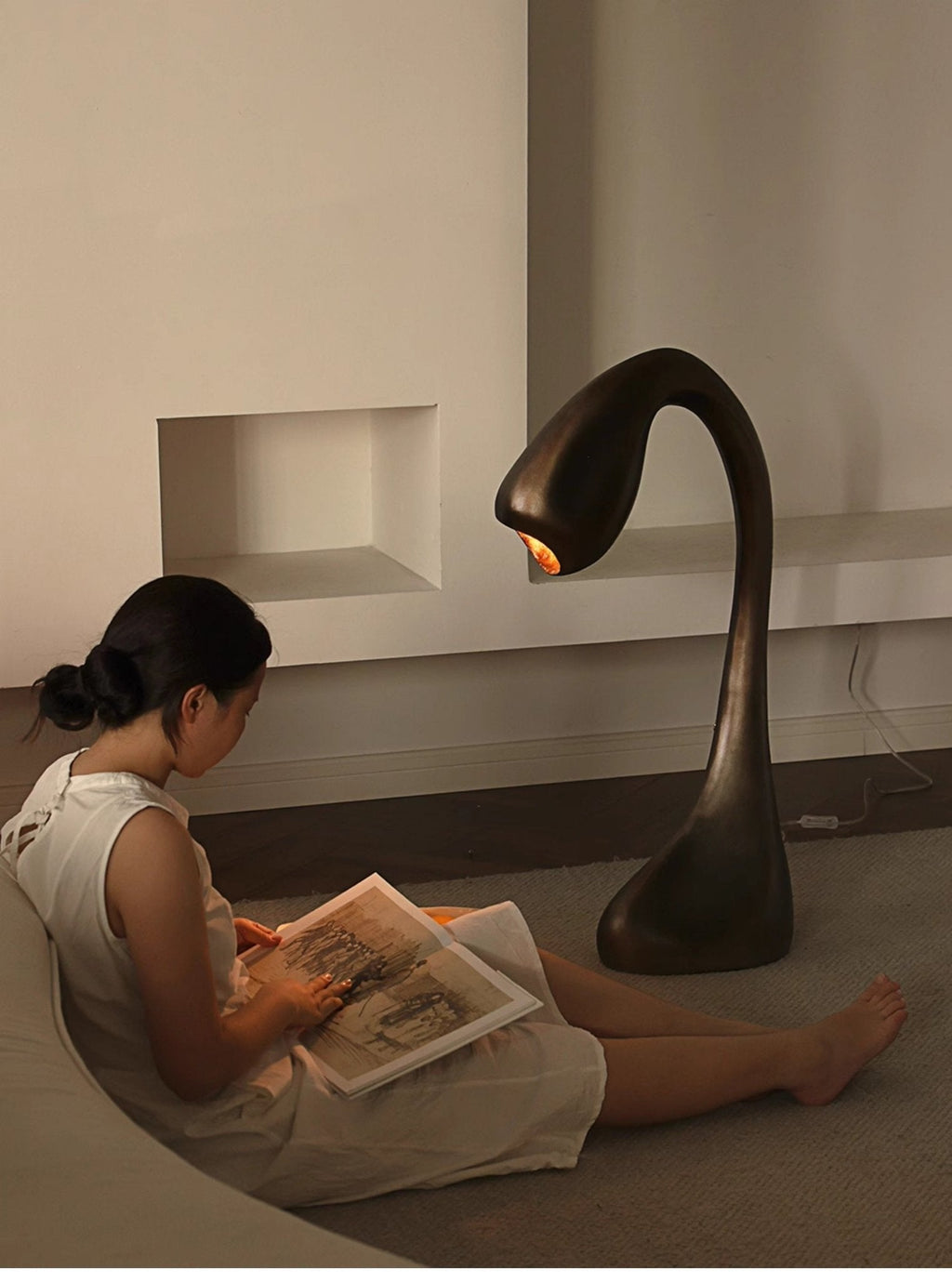 Lampă de masă sculpturală Noor