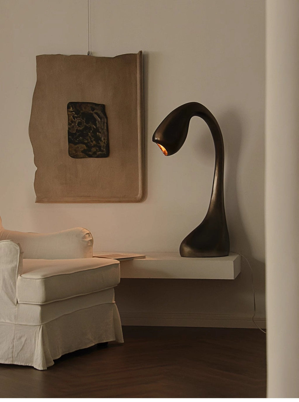 Lampă de masă sculpturală Noor