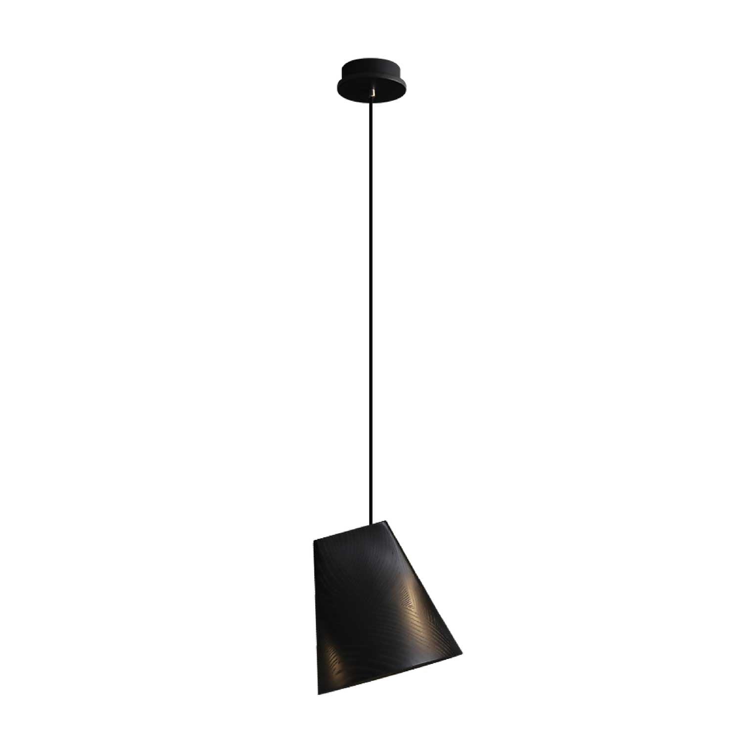 Nordic Tilted Wood Pendant Light - Vakkerlight