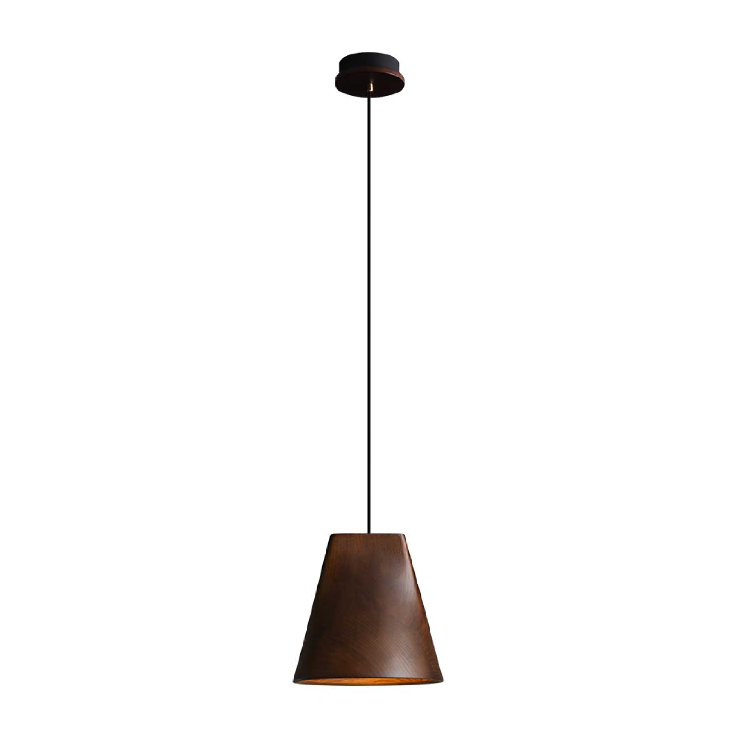 Nordic Tilted Wood Pendant Light - Vakkerlight