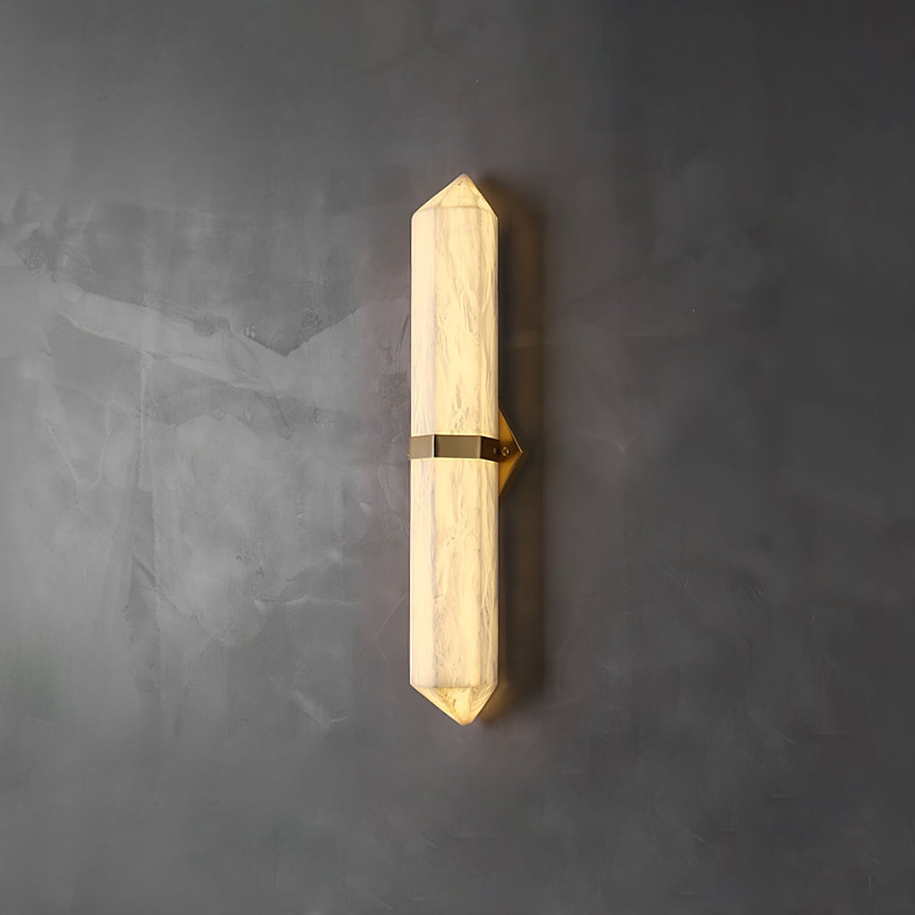 Alabaster Obelisk Wall Sconce - Vakkerlight