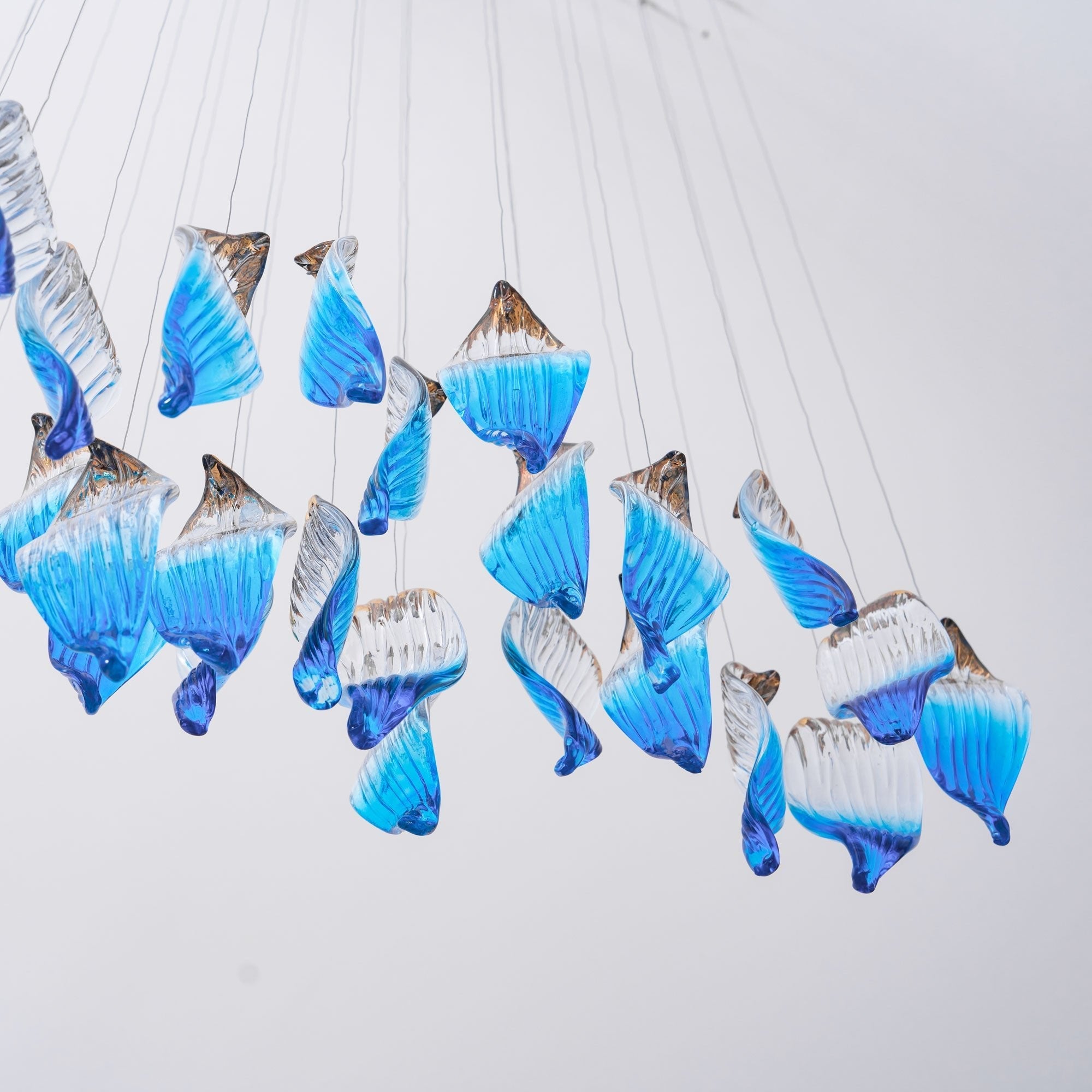 Ocean Drift Blown Glass Customize Chandelier