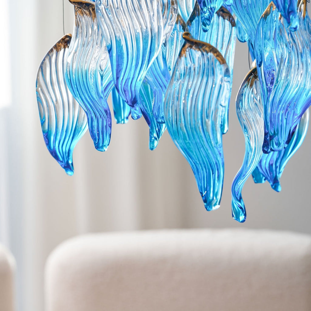 Ocean Drift Blown Glass Customize Chandelier