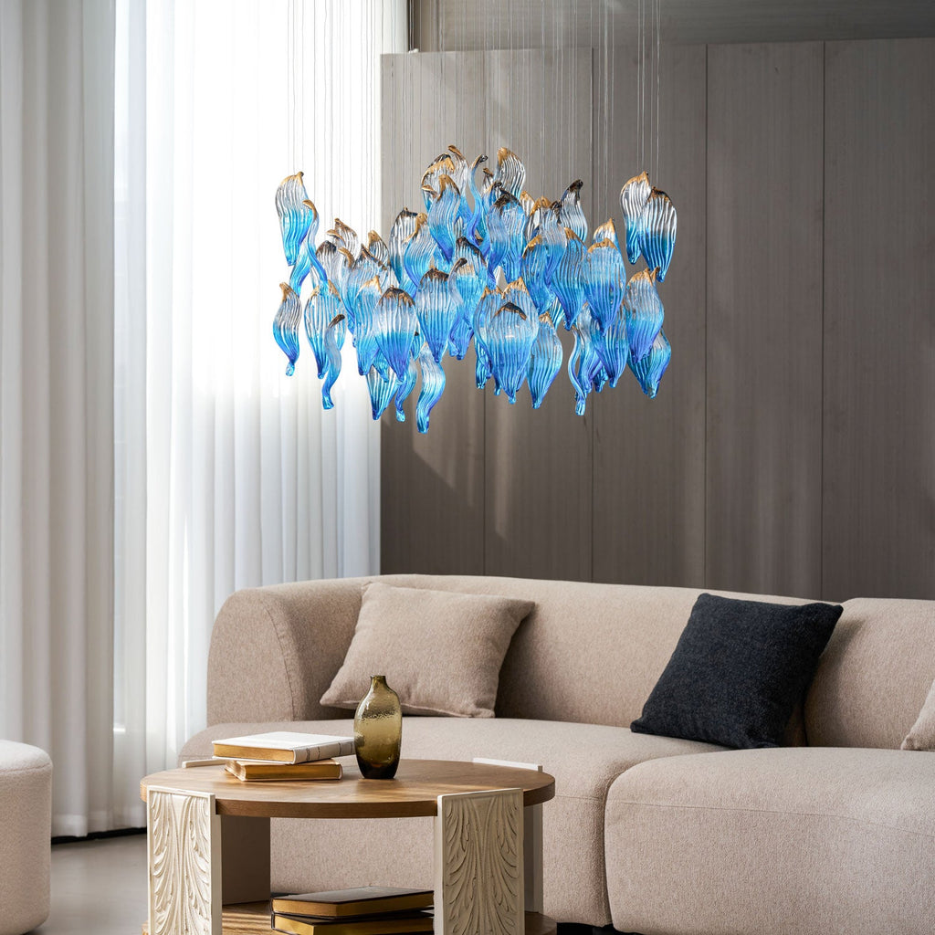 Ocean Drift Blown Glass Customize Chandelier