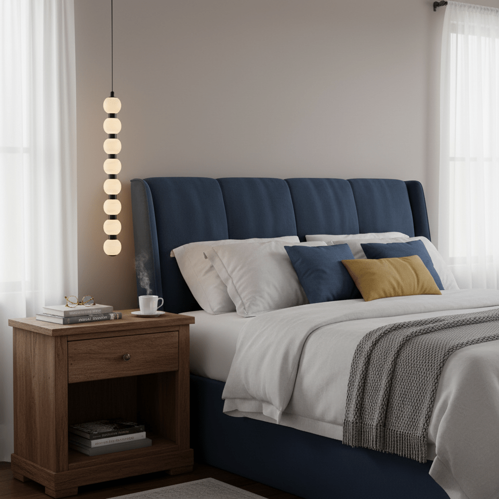 Orbique Alabaster Pendant Lamp