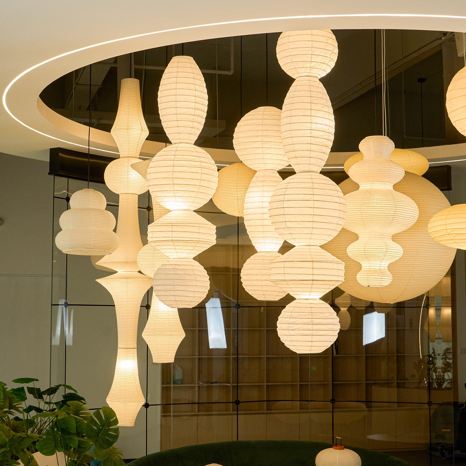 Lampă suspendată Ori Lantern Series Swag 