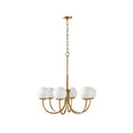 Orillia Glass Chandelier - Vakkerlight