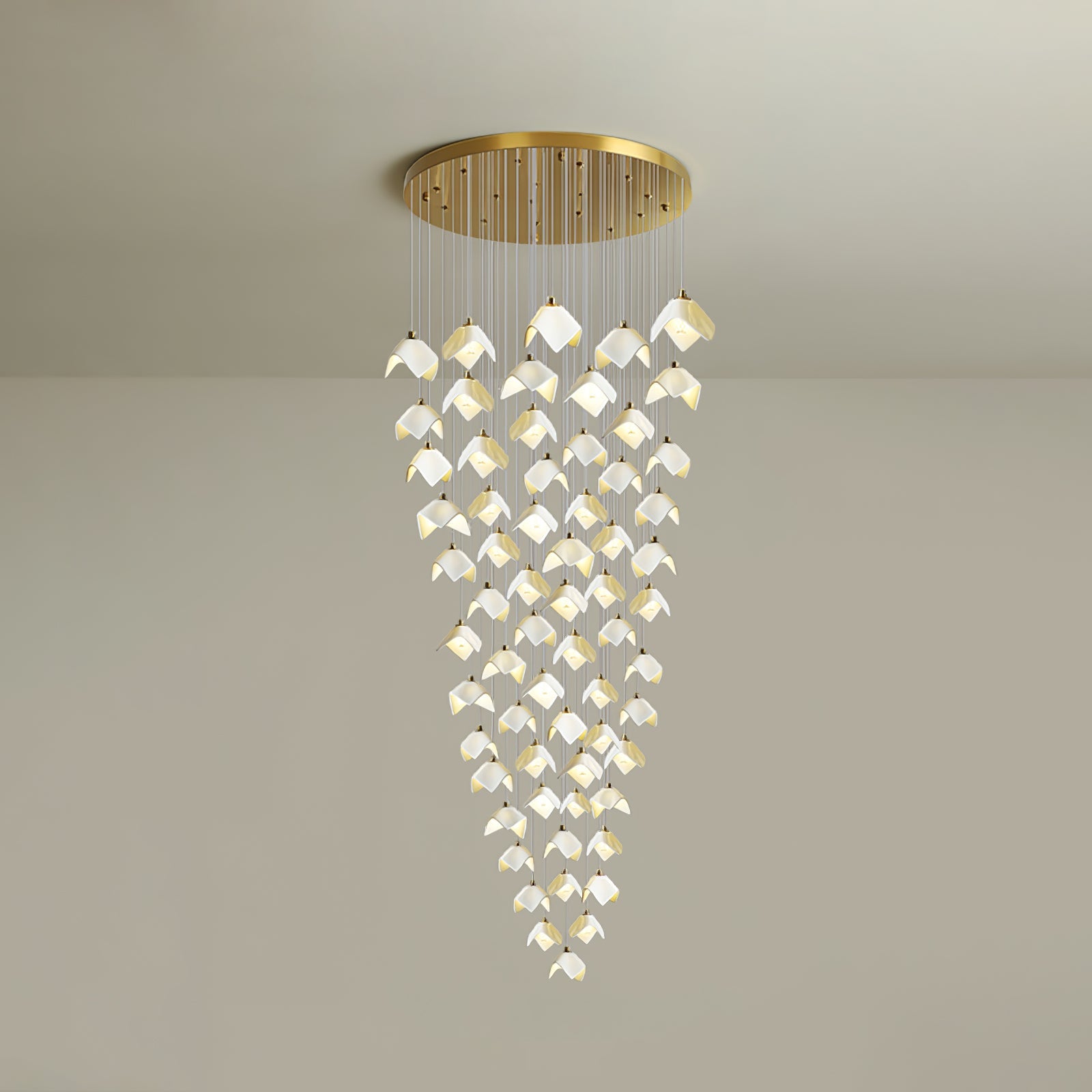Orlani Cascade Stairs Chandelier - Vakkerlight