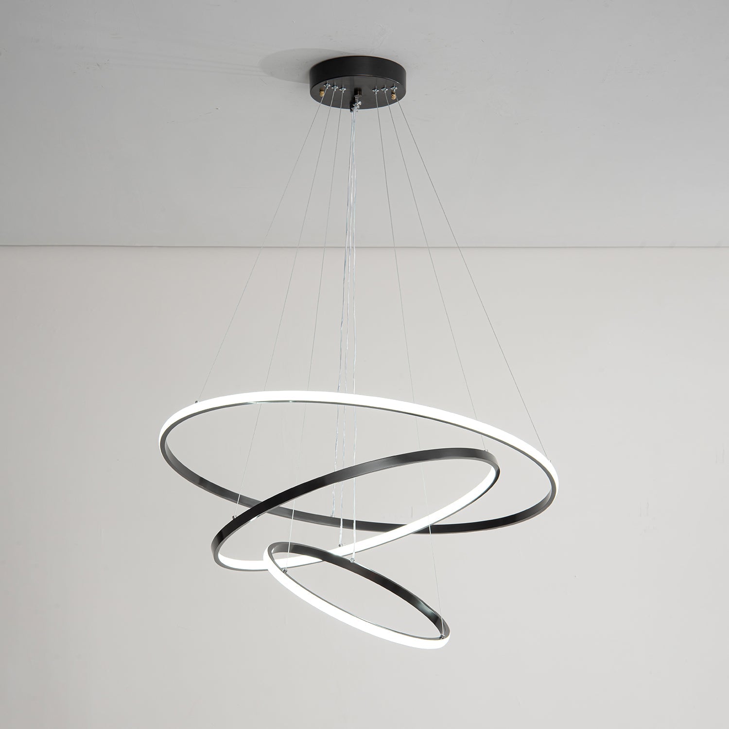 Orrery Rings Chandelier