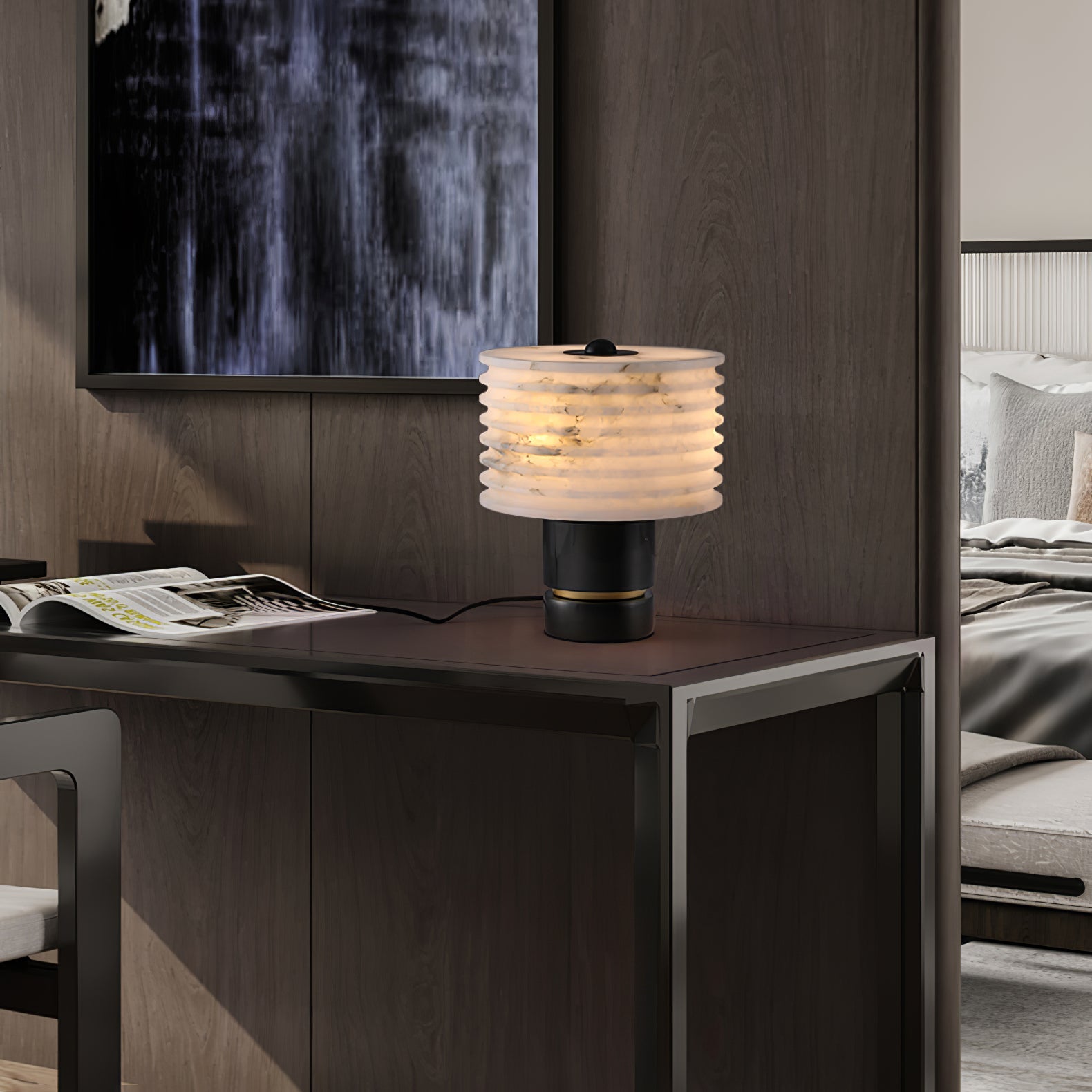 Outela Alabaster Table Lamp