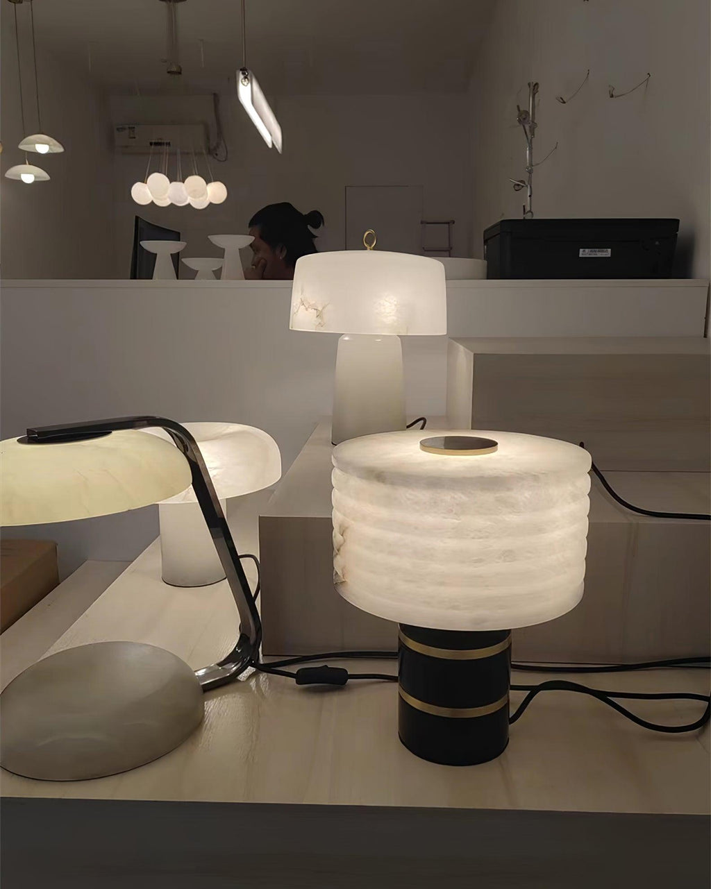 Outela Alabaster Table Lamp