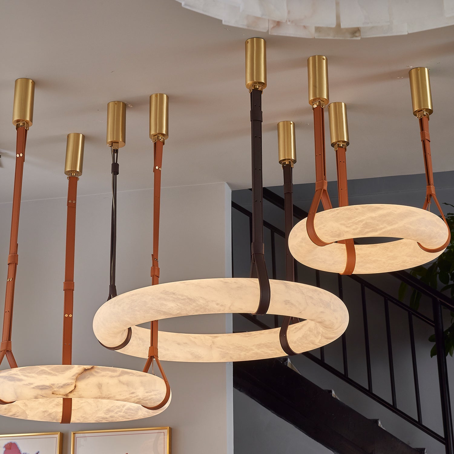 Oslo Alabaster Pendant Light A