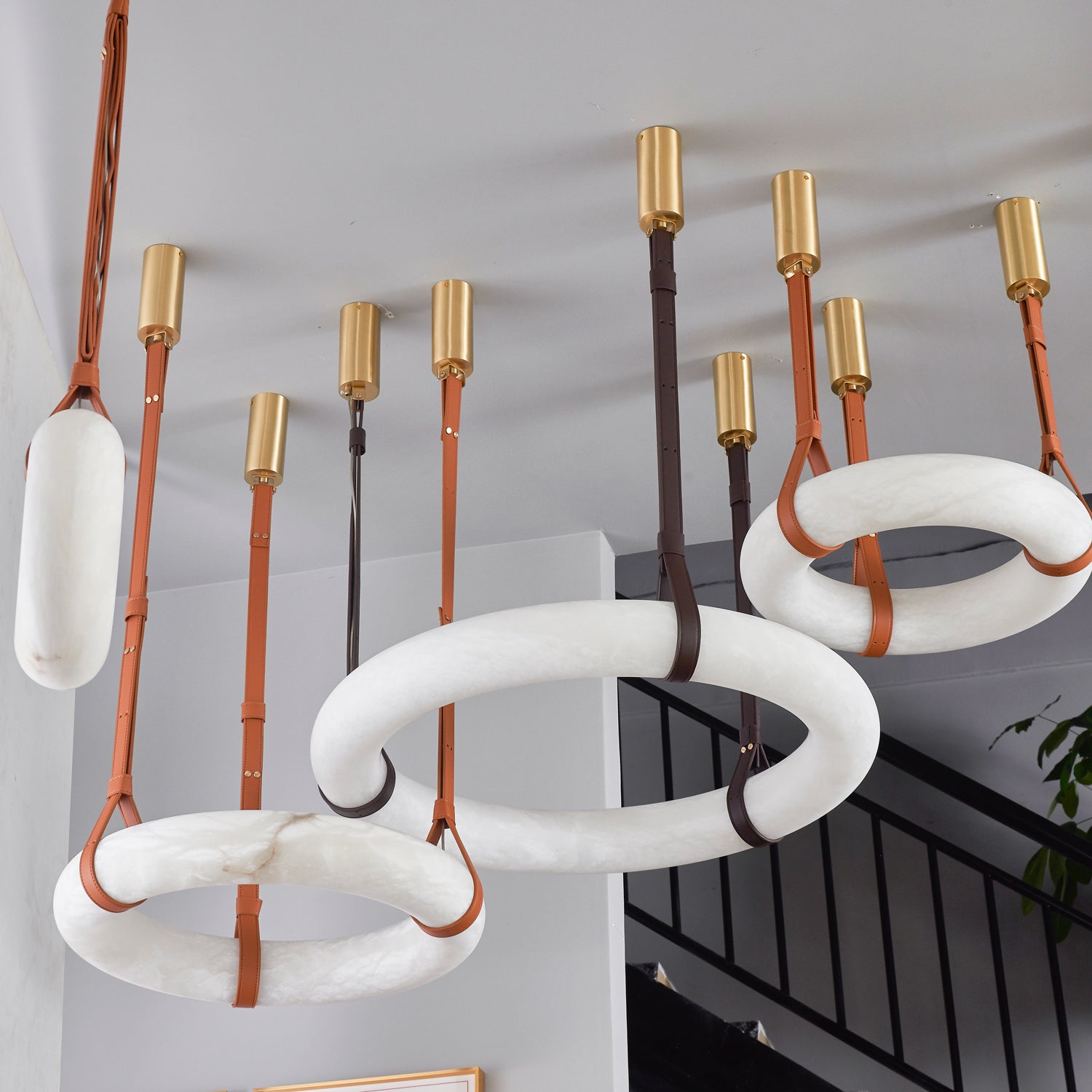 Oslo Alabaster Pendant Light A