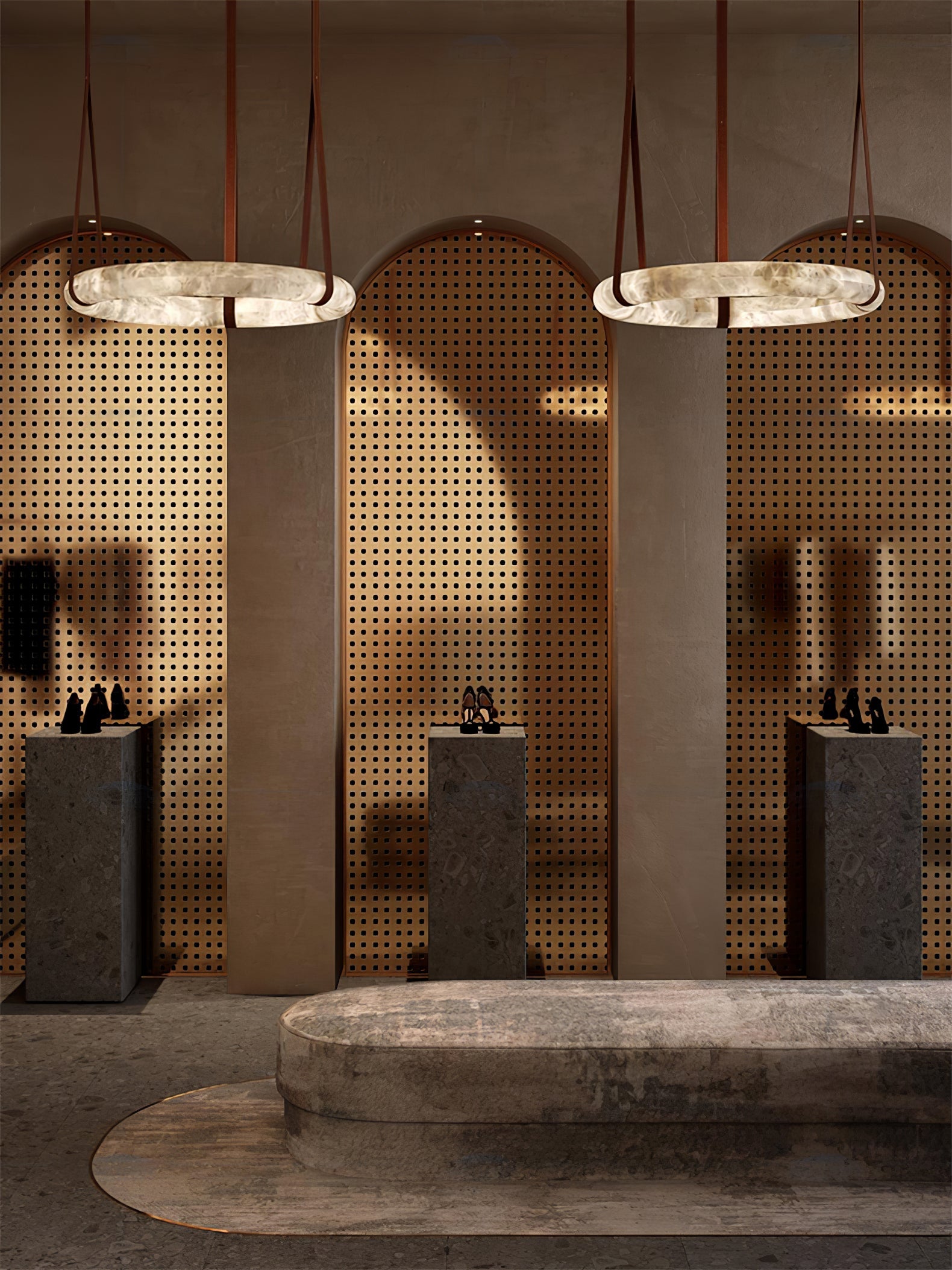 Oslo Alabaster Pendant Light A