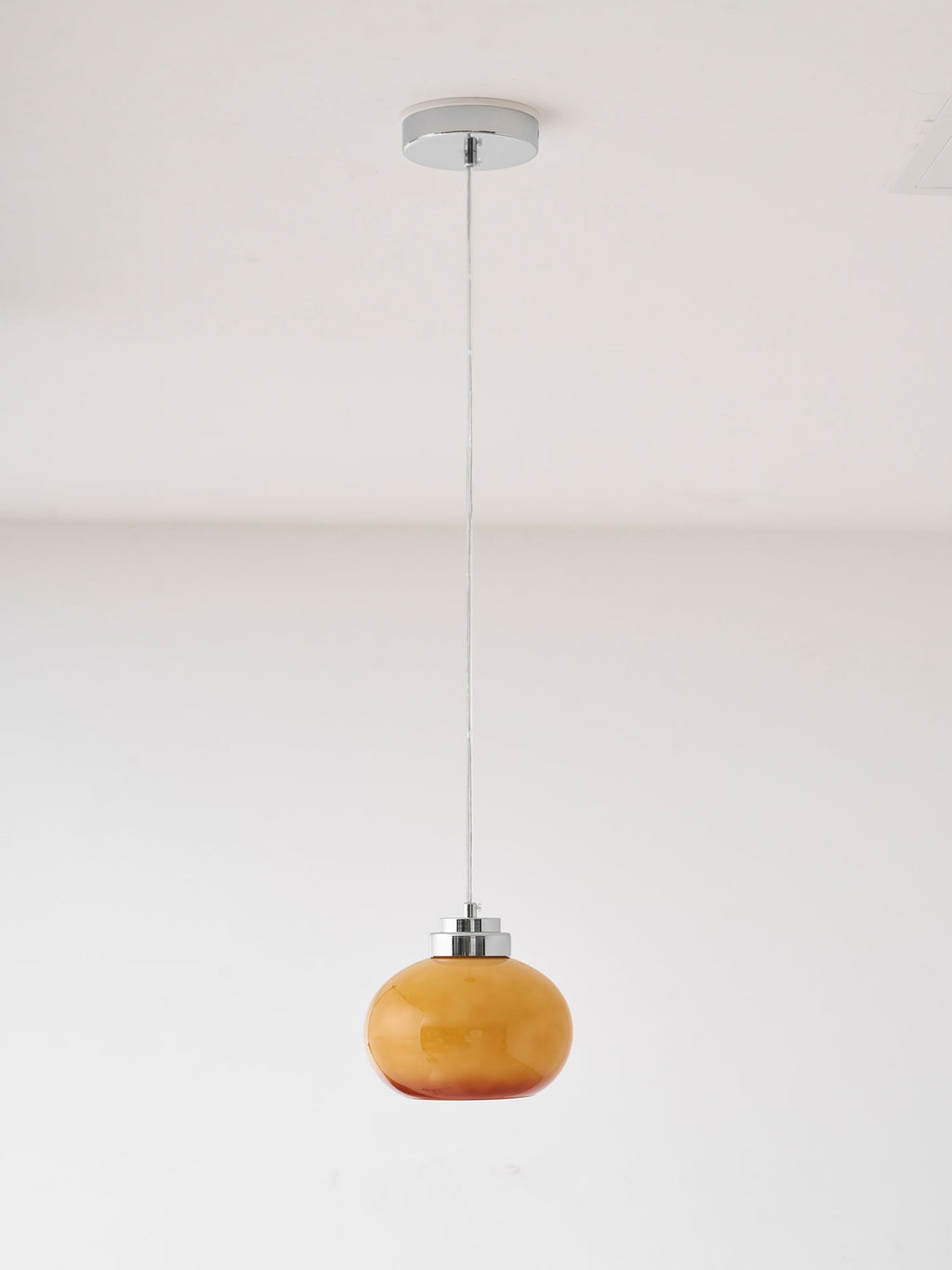 Oval Persimmon Pendant Light