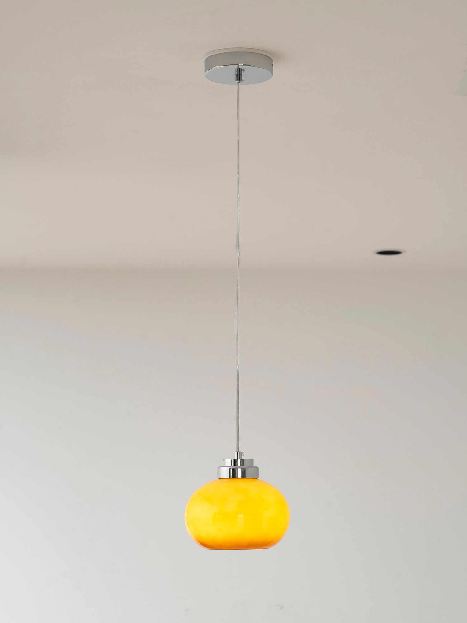 Oval Persimmon Pendant Light
