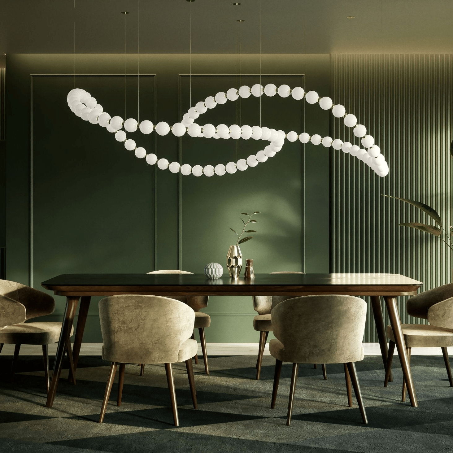 Pearl Drop Customize Chandelier - Vakkerlight